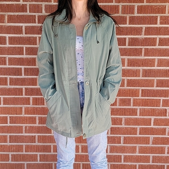 London Fog Jackets \u0026 Coats | London Fog Pale Green Jacket | Color: Green | Size: Mp | Marvelousvtg's Closet